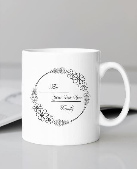 Family Monogram Mug