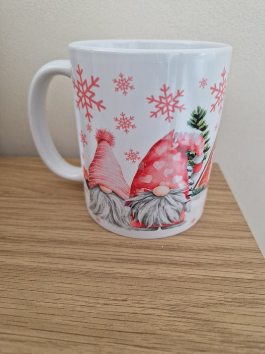 Christmas Gonk Wrap Around Mug